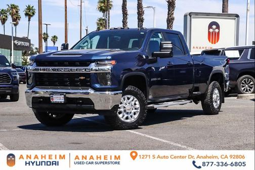 Northsky Blue Metallic 2021 Chevrolet Silverado 3500 LT