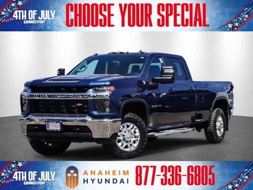 Northsky Blue Metallic 2021 Chevrolet Silverado 3500 LT