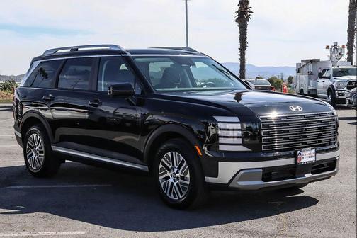 Abyss Black Pearl 2026 Hyundai Palisade Hybrid Blue SEL Premium 8P