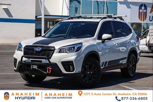 Crystal White Pearl 2019 Subaru Forester Sport