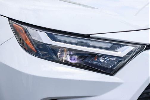 White 2022 Toyota RAV4 XLE