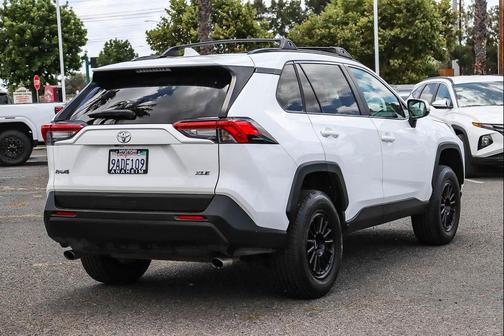 White 2022 Toyota RAV4 XLE