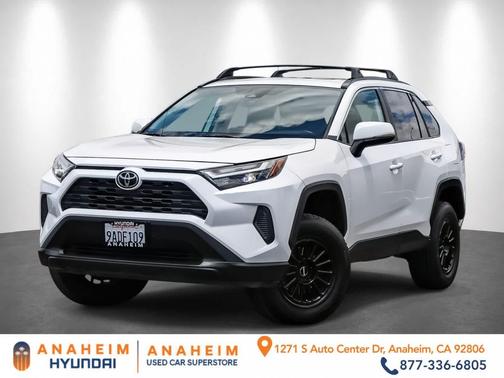 White 2022 Toyota RAV4 XLE