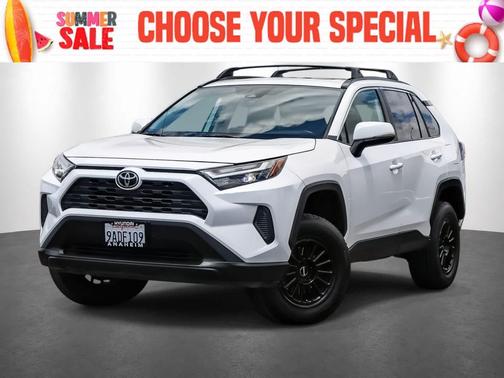 White 2022 Toyota RAV4 XLE