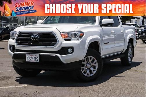 Super White 2019 Toyota Tacoma SR5
