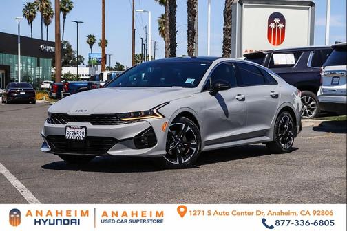 Wolf Gray 2023 Kia K5 GT-Line