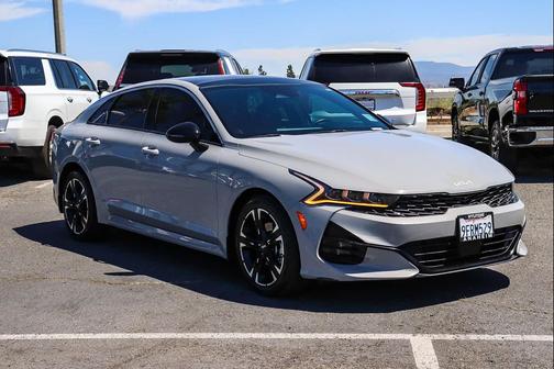 Wolf Gray 2023 Kia K5 GT-Line