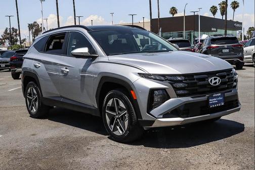Shimmering Silver 2025 Hyundai TUCSON Hybrid SEL Convenience