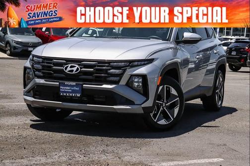 Shimmering Silver 2025 Hyundai TUCSON Hybrid SEL Convenience