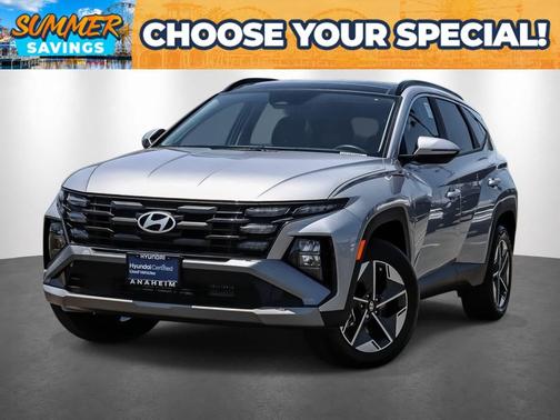 Shimmering Silver 2025 Hyundai TUCSON Hybrid SEL Convenience