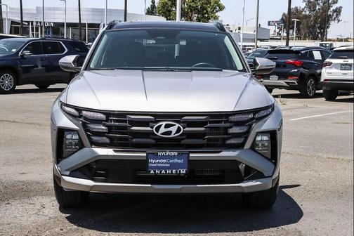 Shimmering Silver 2025 Hyundai TUCSON Hybrid SEL Convenience