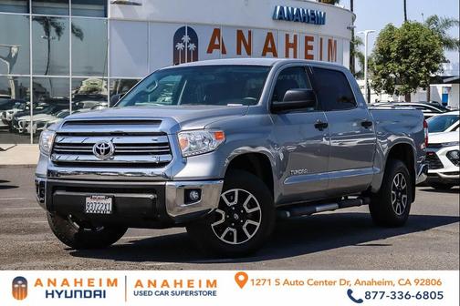 Silver Sky Metallic 2016 Toyota Tundra SR5