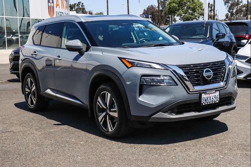 Boulder Gray Pearl 2021 Nissan Rogue SL