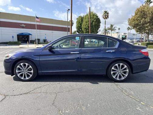 Blue 2013 Honda Accord Sport