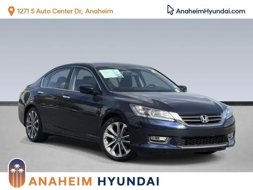 Blue 2013 Honda Accord Sport