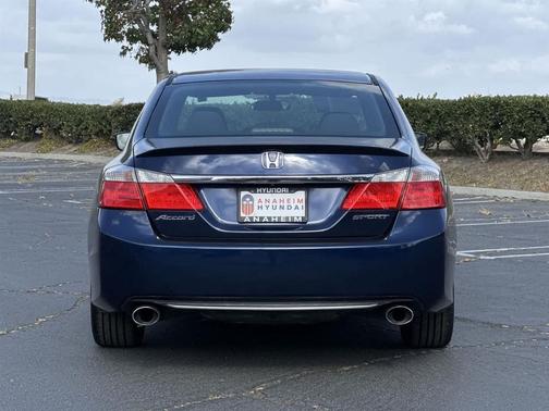 Blue 2013 Honda Accord Sport