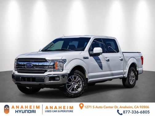 OXFORD WHITE 2018 Ford F-150 Lariat