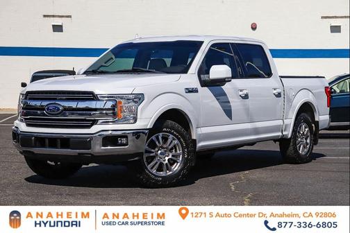 OXFORD WHITE 2018 Ford F-150 Lariat