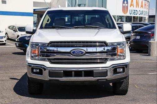 OXFORD WHITE 2018 Ford F-150 Lariat