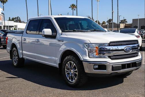 OXFORD WHITE 2018 Ford F-150 Lariat