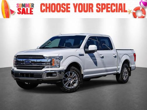 OXFORD WHITE 2018 Ford F-150 Lariat