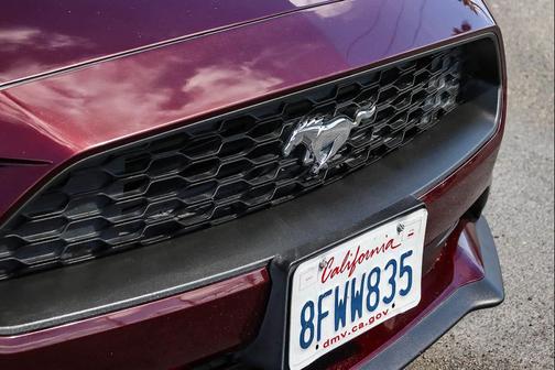 Royal Crimson Metallic Tinted Clearcoat 2018 Ford Mustang EcoBoost