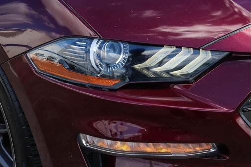 Royal Crimson Metallic Tinted Clearcoat 2018 Ford Mustang EcoBoost