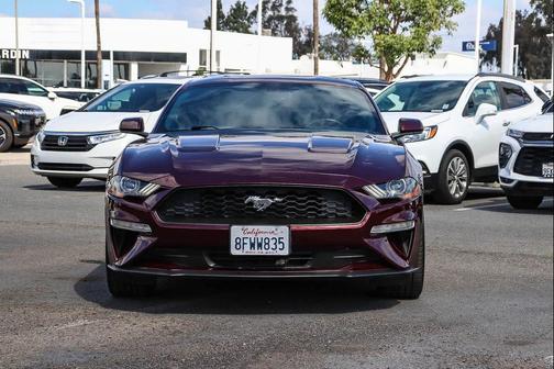 Royal Crimson Metallic Tinted Clearcoat 2018 Ford Mustang EcoBoost