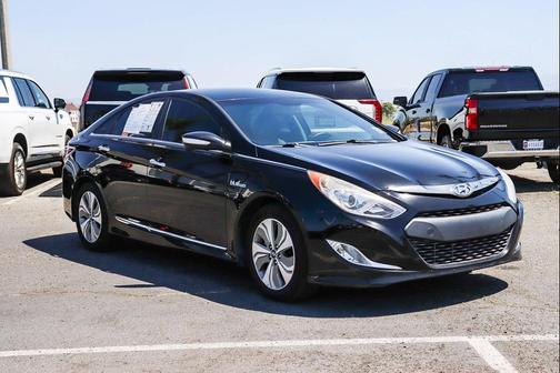 Eclipse Black 2015 Hyundai SONATA Hybrid Limited