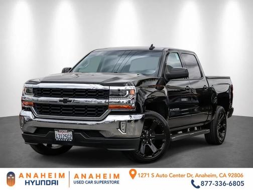 Black 2017 Chevrolet Silverado 1500 1LT