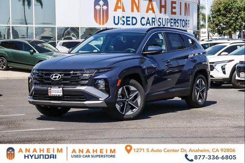 Atlantis Blue 2026 Hyundai TUCSON SEL