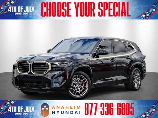 Black Sapphire Metallic 2023 BMW XM Sports Activity Vehicle