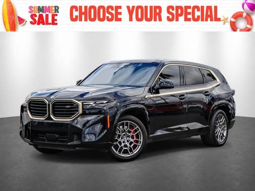 Black Sapphire Metallic 2023 BMW XM Sports Activity Vehicle
