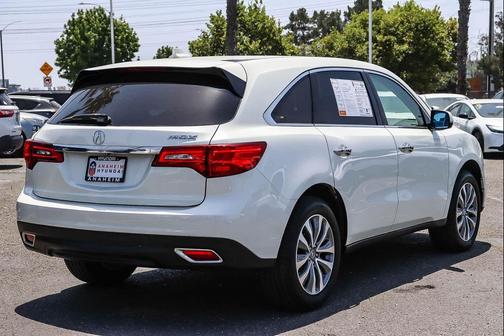 White 2016 Acura MDX 3.5L w/Technology Package
