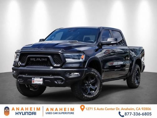 Diamond Black Crystal Pearlcoat 2022 RAM 1500 Rebel