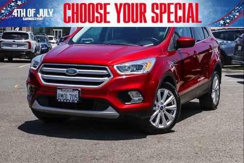 Ruby Red Metallic Tinted Clearcoat 2019 Ford Escape SEL