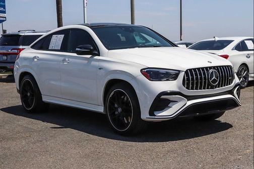 Polar White 2024 Mercedes-Benz AMG GLE 53 4MATIC+ Coupe