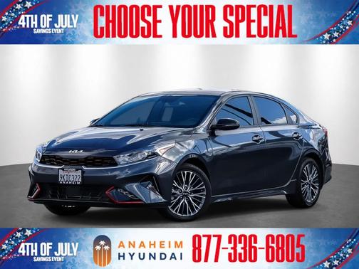 Gravity Gray 2024 Kia Forte GT-Line