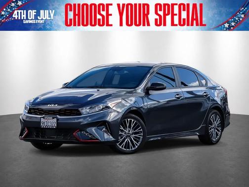 Gravity Gray 2024 Kia Forte GT-Line
