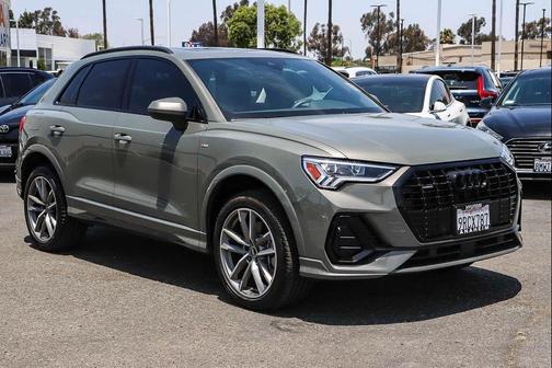 Gray 2024 Audi Q3 Premium 45 TFSI S line quattro Tiptronic