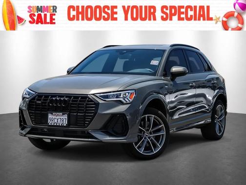 Gray 2024 Audi Q3 Premium 45 TFSI S line quattro Tiptronic
