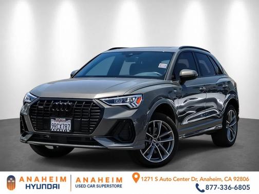 Gray 2024 Audi Q3 Premium 45 TFSI S line quattro Tiptronic