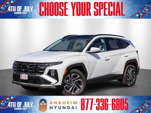 Creamy White Pearl 2026 Hyundai TUCSON Hybrid Limited