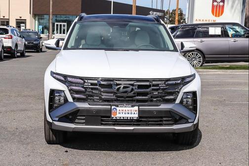 Creamy White Pearl 2026 Hyundai TUCSON Hybrid Limited