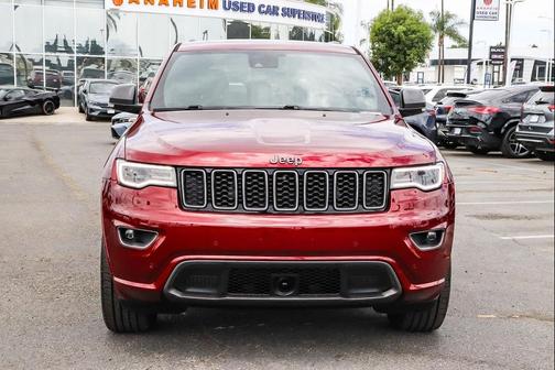 Velvet Red Pearlcoat 2021 Jeep Grand Cherokee 80th Anniversary 4x4