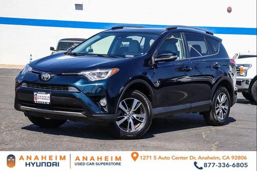Galactic Aqua Mica 2018 Toyota RAV4 XLE