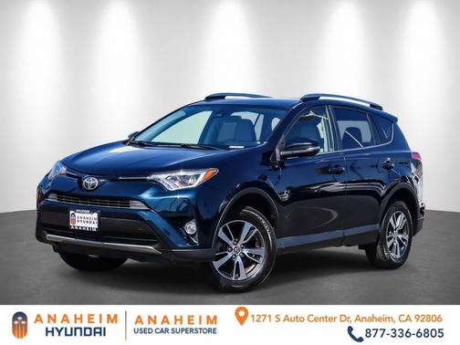 Galactic Aqua Mica 2018 Toyota RAV4 XLE