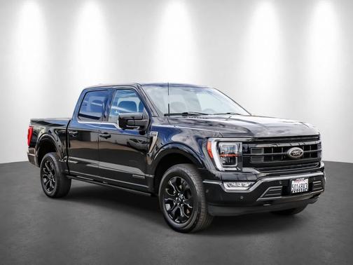 Agate Black Metallic 2023 Ford F-150 Platinum