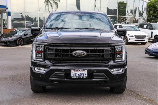 Agate Black Metallic 2023 Ford F-150 Platinum