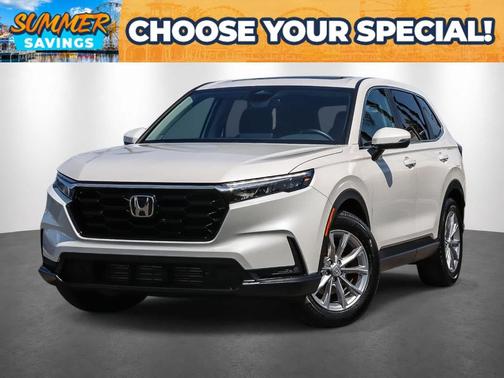 Platinum White Pearl 2023 Honda CR-V EX-L